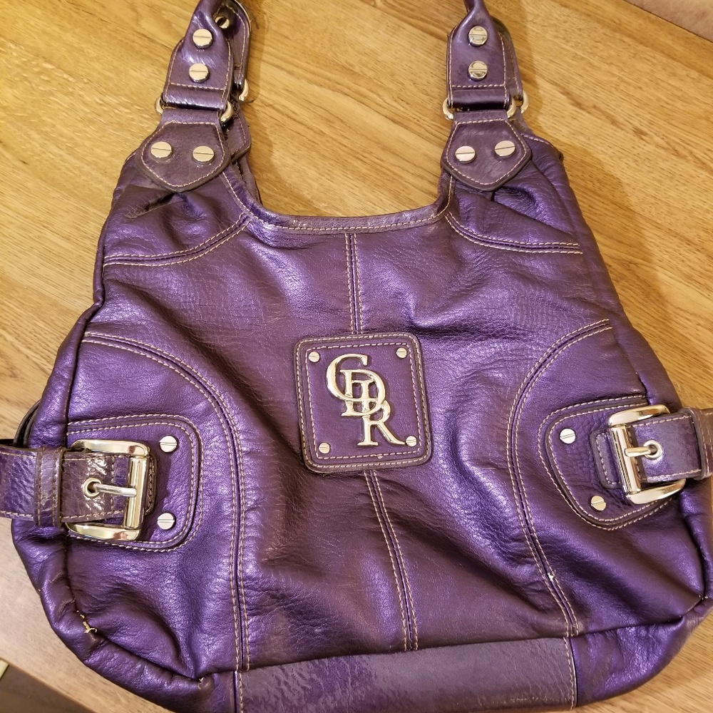 Genna De Rossi Purple Purse
